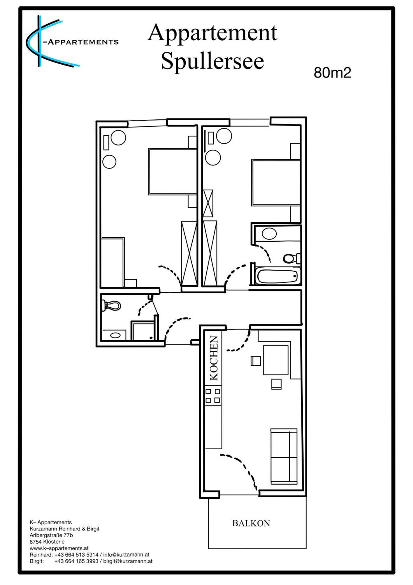 K-Appartements Klosterle Extérieur photo